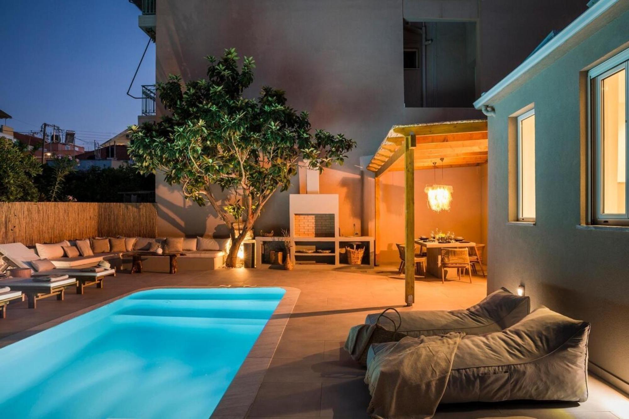 Mystique Lagoon Villa Argostoli  Luaran gambar